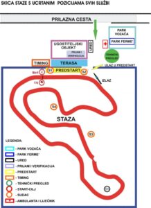 Krono Tar 2021 skica staze